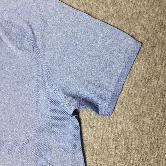 Lululemon Metal Vent Tech Mens Size S Performance Polo Gray - Picture 4 of 8